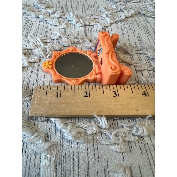 2007 McDonalds Hasbro My Little Pony Pink Plastic Carriage Stroller and Vanity - Picture 8 of 8